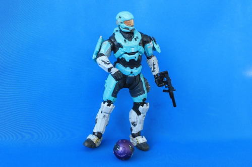 Spartan Hazop Cyan Halo Reach Mcfarlane Toys (Usado)