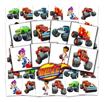 Comprar Blaze And The Monster Machines Tatuajes Paquete De Recuerdos