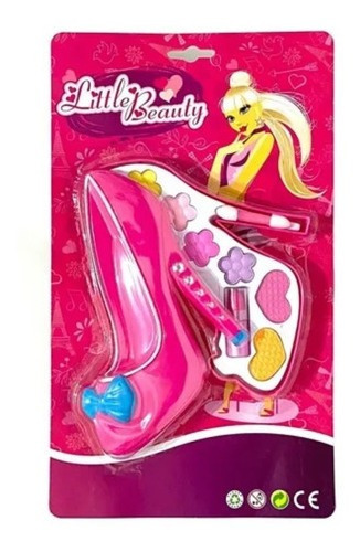 Imagem 3 de 5 de Kit Maquiagem Infantil Antialérgica Bolsa Unicórnio Lindo