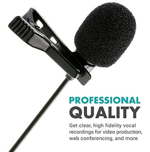 Micrófono USB Lavalier Para PC - Movo M1
