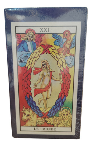 Cartas Tarot Marsella Le Monde 11x6 Cm