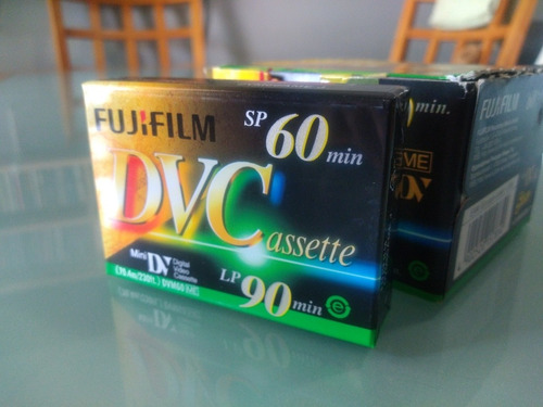 Mini Dvc Fujifilm 5 Piezas.