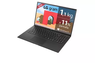 Laptop LG Gram 15Z95P negra 15.6", Intel Core i5 1155G7 16GB de RAM 512GB SSD, Intel Iris Xe Graphics G7 80EUs 1920x1080px Windows 11 Home