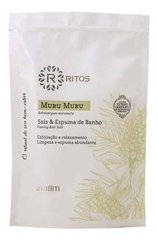 Refil Sais De Banho E Espuma Muru Muru 190 G - Ritos