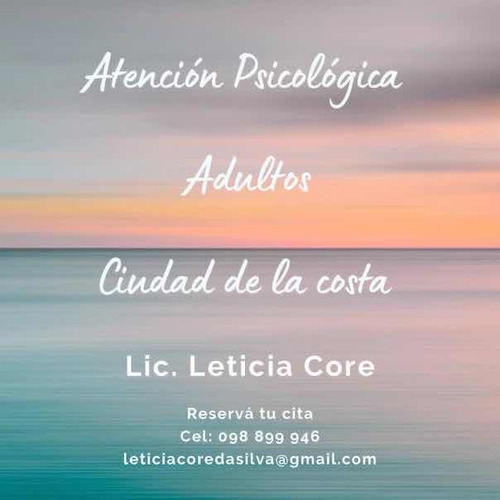 Atención Psicológica Adultos - Psicoterapia