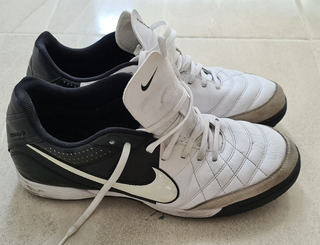 tenis nike futbol rapido blancos