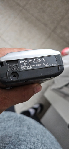 Walkman Gravador Panasonic Modelo Rql-11 Prateado (Usado)