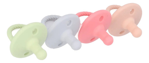 Chupete Infantil De Silicona Con Textura De Piel Similar Al