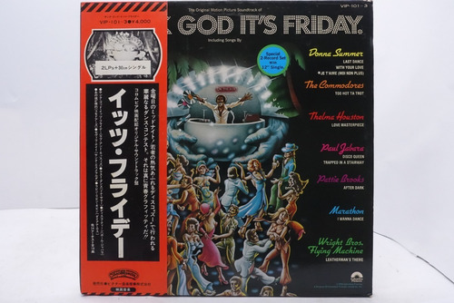 Vinilo Thank God It's Friday Soundtrack 1978 1era Ed Jap Obi