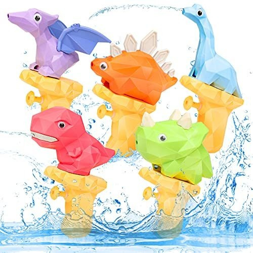 Pistola De Agua Dinosaurios 15 Cm Aprox Alta Calidad!