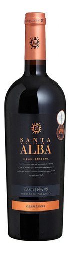Vinho Chileno Santa Alba Gran Reserva Carmenere Tinto 750ml