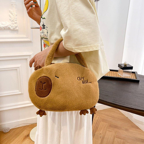 Jy Bolso De Peluche De Capibara, Adorable Bolso De Capibara