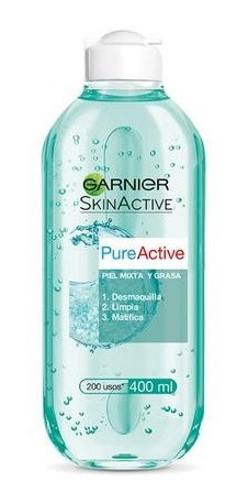 Agua Micelar Garnier Pure Active 400 Ml