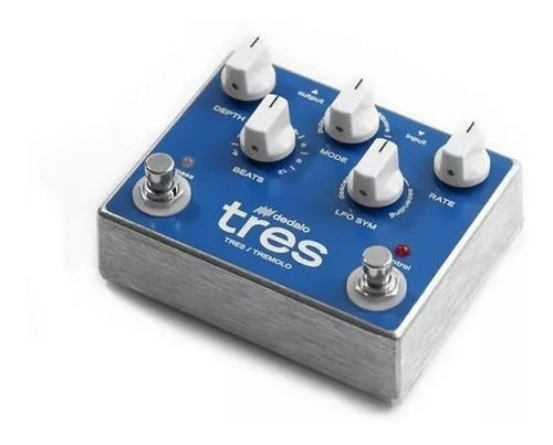 Imagen 6 de 9 de Pedal Efecto Guitarra Dedalo Trs-4 Tremolo- Tres Nuevo Trs-5