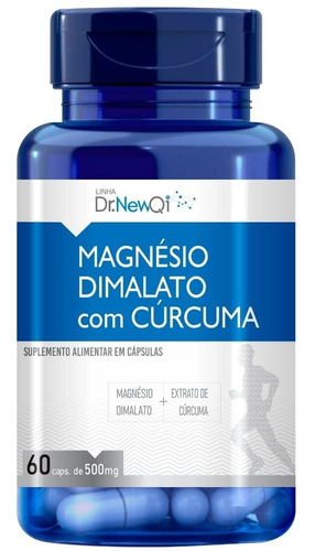 Magnésio Dimalato 60 Capsulas Puro - Dr. Lair Ribeiro