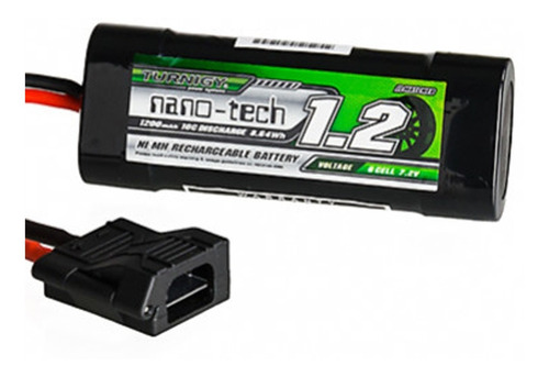 Lipo Bateria Turnigy Nano-tech 1200 Mah 7.2v 6p 10c Nimh