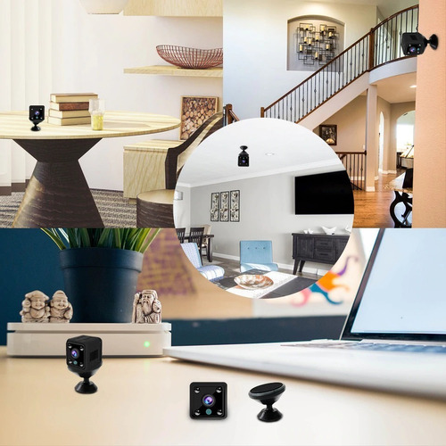 Mini Cámara Espía Hd Wifi 1080p Monitoreo En Vivo