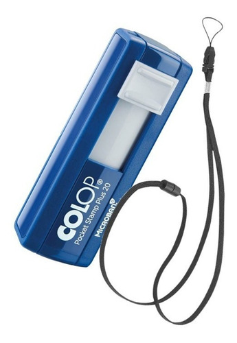 Sello Portátil Pocket Plus 30 Con Colgante, Goma Laser