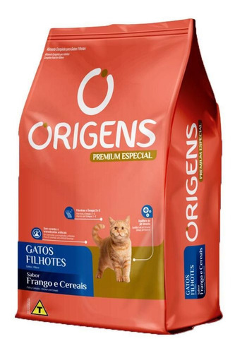 Ração Origens Gatos Filhotes Frango 10,1kg