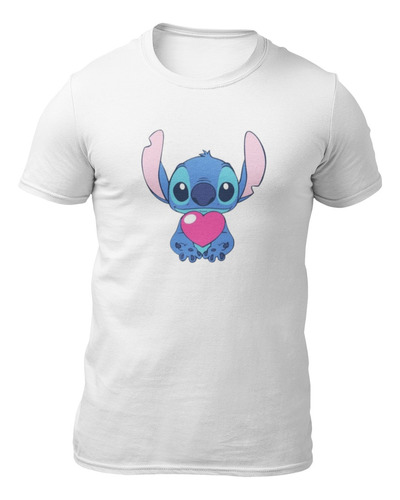 Playera De Stitch Corazon 14 De Febrero San Valentin Amor