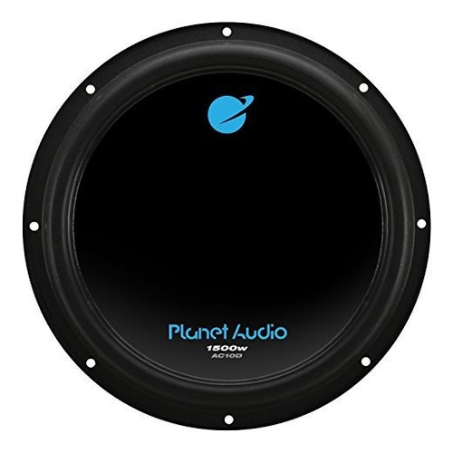 Planet Audio Ac10d 1500 Vatios, 10 Pulgadas, Doble Subwoofer