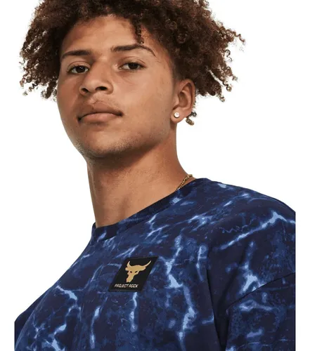 Saco Hombre Under Armour Pjt Rck Rval Flc Crw Azul