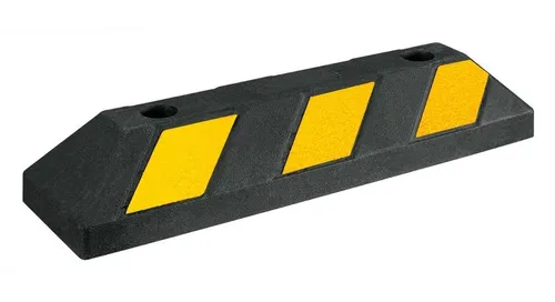 Tope Vehicular 55cm / Para Camion / Estacionamiento / Color Negro-Amarillo. AC55TC - Código: AC55TC | Compra en Guadalajara