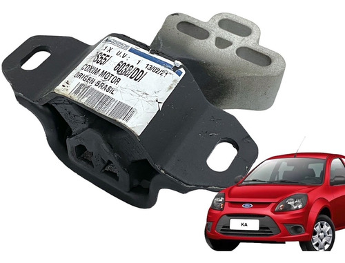 Coxim Motor Ka 2008 A 2013 Zetec 1.0 1.6 Direito Original