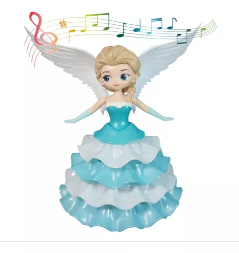 Boneca Elsa Frozen musical com luz