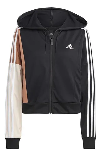 Conjunto adidas de 2025 mujer blanco y negro
