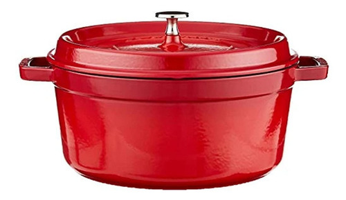 Staub 1102606 Cocotte Redondo De Hierro Fundido, 5.5 Cuartos