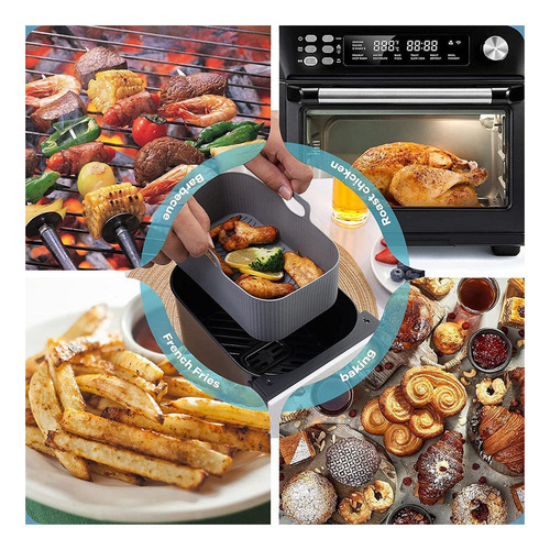 Forros De Freidora Para Freidora Ninja Air Fryer Dual Fryer,