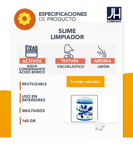 Imagen 8 de 8 de Gel Limpiador Slime Carros Celular Teclado No Grasoso