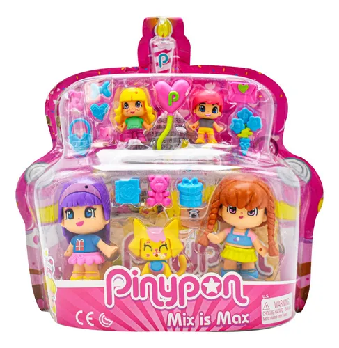 Pinypon Pastel De Cumplea os Globo Rosa Famosa Cd