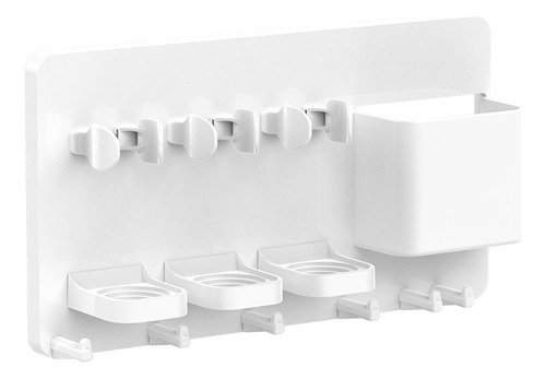 Mmsoporte Eléctrico Para Cepillos De Dientes Familiar Montad