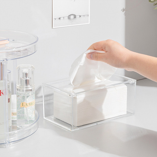 Modern Tissue Cover Acrylic Holder