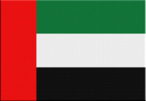 Parche Termoadhesivo Bandera Emiratos Arabes Unidos