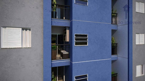 Imagem 3 de 12 de Apartamento Com 2 Dormitórios À Venda, 44 M² - Jardim Simus - Sorocaba/sp - Ap1482