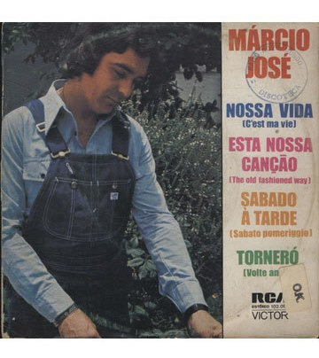 Lp Márcio José   Nossa Vida   1976 (compacto)
