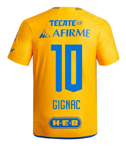 Jersey Gignac #10 Local Talla S Jugador 2023/2024