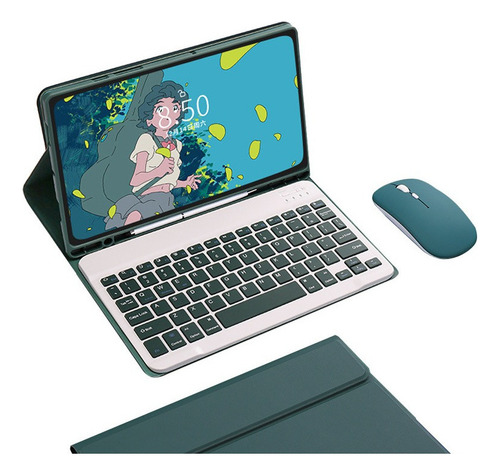 Funda+teclado+mouse For Galaxy Tab S6 Lite 10.4 2020 P610