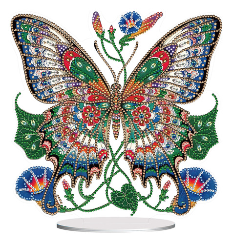 Pintura De Diamante Hecha A Mano Con Mariposas H5k