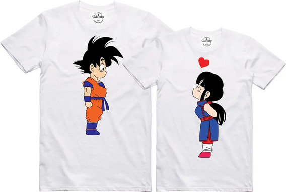 Playeras Para Parejas Novios De Goku | MercadoLibre 📦