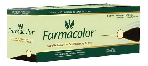 Kit Tintura Farmacolor  Farmacolor tono chocolate x 47g