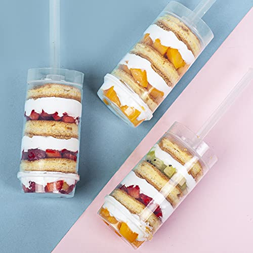 Contenedor De Pasteles Push Pops Transparente Con Tapa,