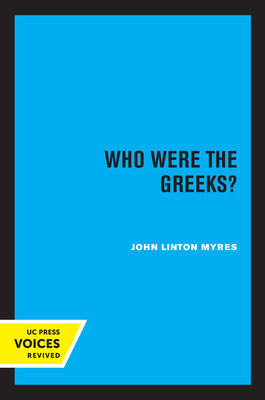 Libro Who Were The Greeks?: Volume 6 - Myres, John Linton