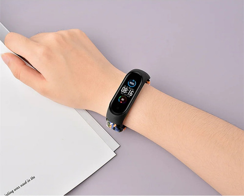 Pulso Correa Manilla Trenzada Para Xiaomi Mi Band 3 4 5 6 7