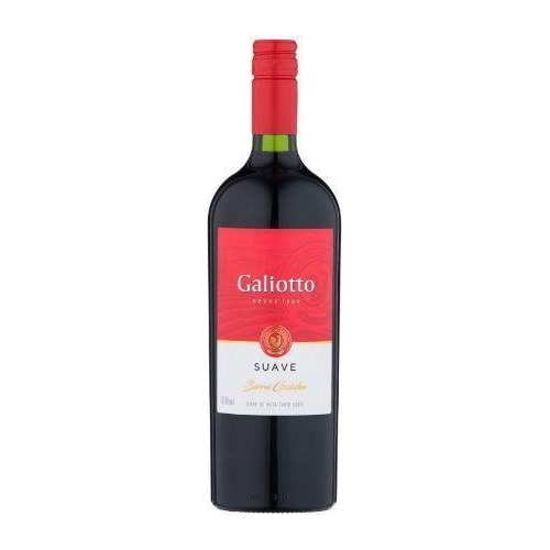 Vinho Galiotto Tinto Suave De Mesa 750ml