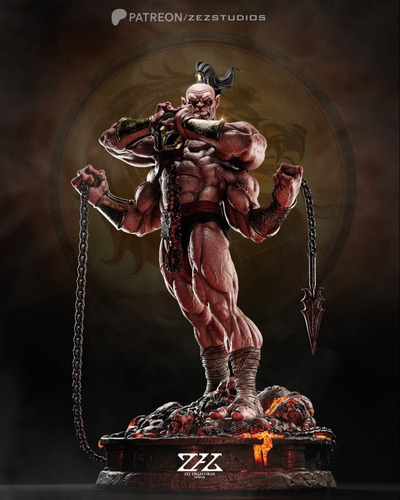Archivo Stl Impresión 3d - Mortal Kombat - Goro - Zez