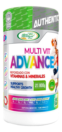 Multivit Advanced Promueve Crecimiento & Desarrollo 800g